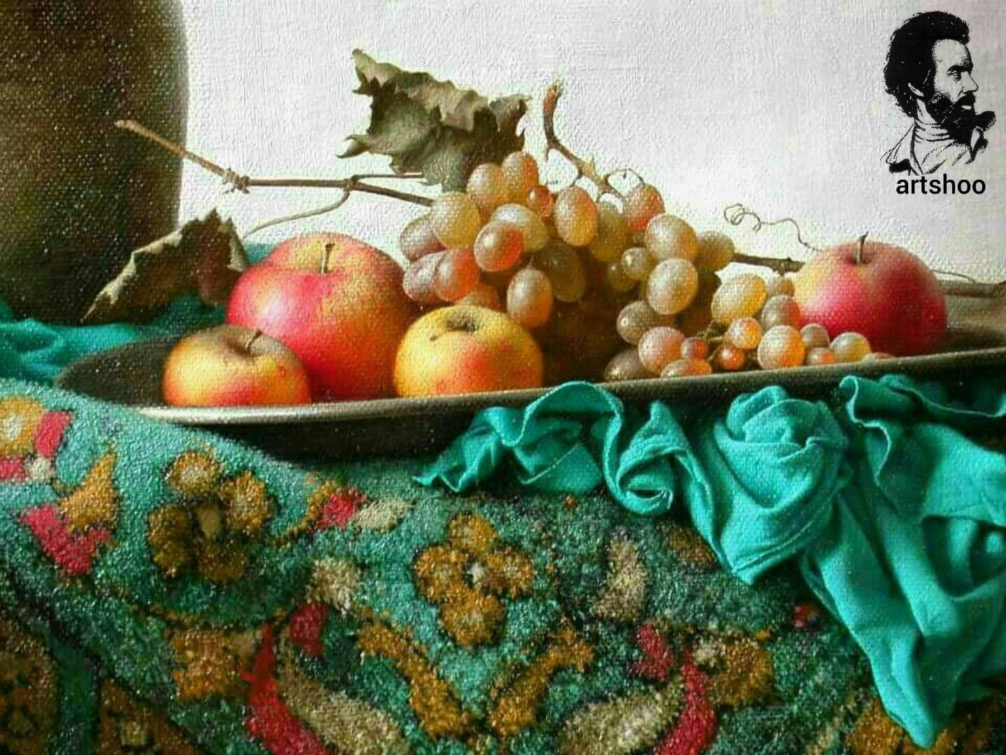 آموزش نقاشی رنگ روغن